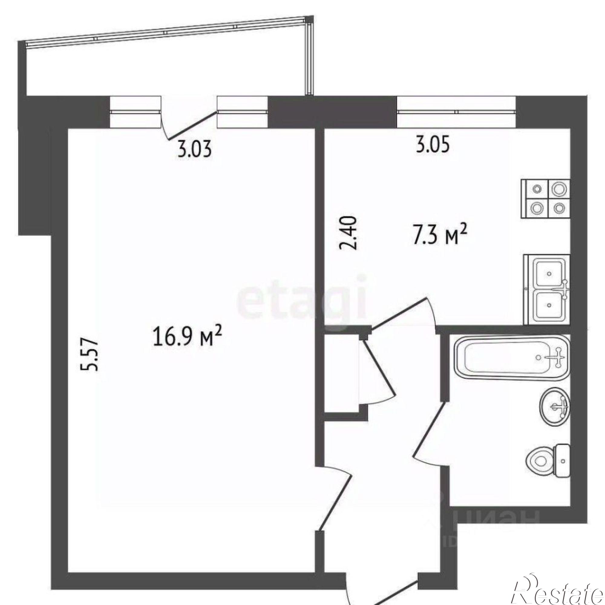 Купить квартиру за 2 900 000 рублей