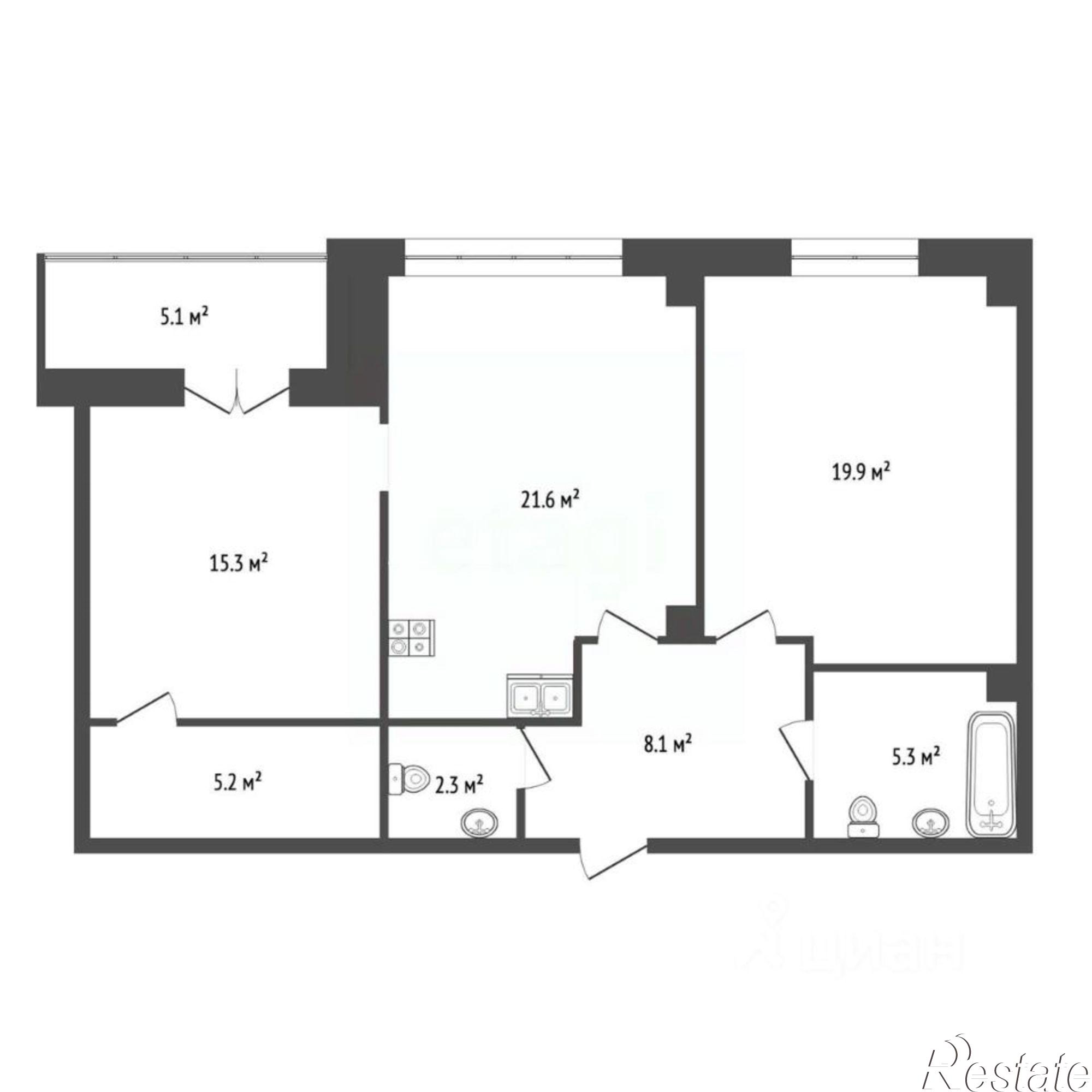 Купить квартиру за 16 300 000 рублей