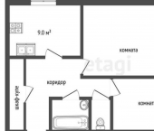 2-комн, 50кв м, этаж 7/10 ул Колесова, 11