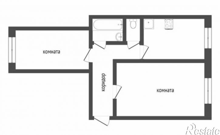 2-комн квартира Миасс, улица Вернадского, 6