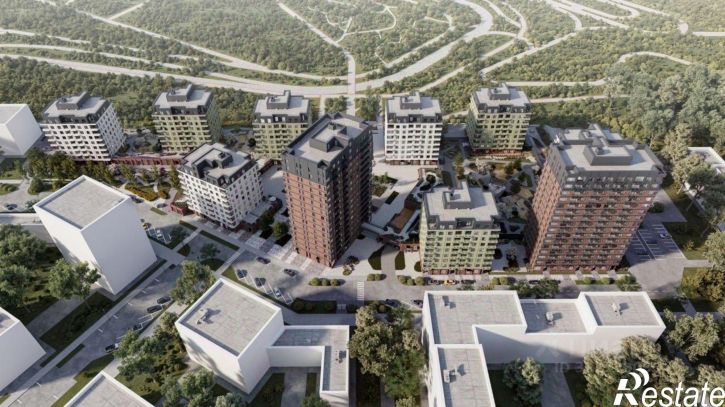 2-комн квартира в новом доме улица Притяжения