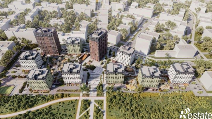 2-комн квартира в новом доме улица Притяжения