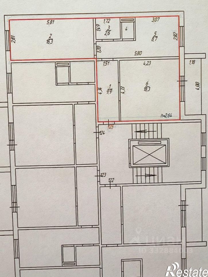 2-комн квартира Копейск