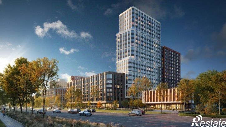 2-комн квартира в новом доме улица Братьев Кашириных
