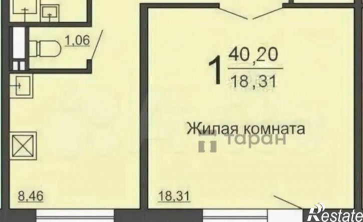 1-комн квартира Челябинск, улица Салавата Юлаева, 8