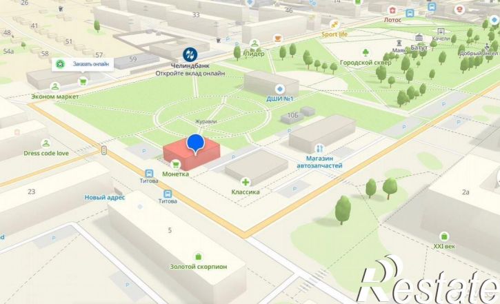 Торговое помещение улица Титова, 2В,  д. 2В