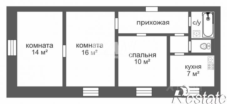 3-комн квартира улица Мира, 5,  д. 5